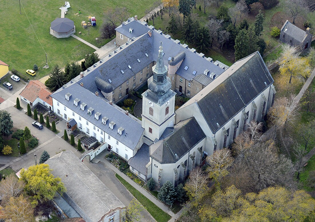 Kastély légi felvétel